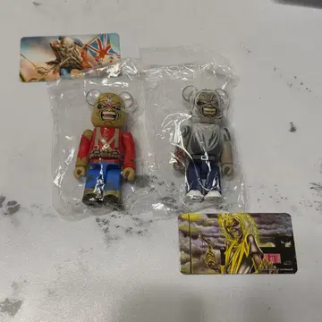 BE@RBRICK SERIES 51 IRON MAIDEN 앞뒤