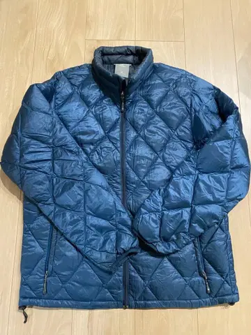 미즈노 나일론 다운 M 사이즈 네이비 스포츠 다운