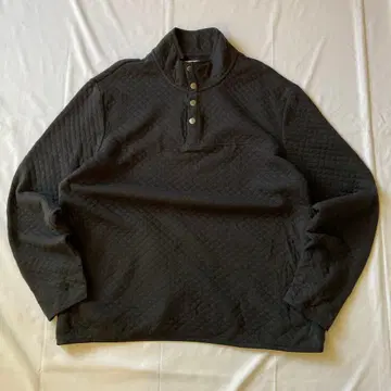 00s 퀼팅 써멀 롱T 블랙 그런지 Y2K 인기 구제 의류