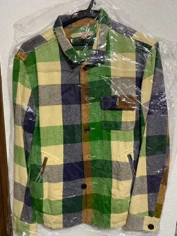 GLOBAL WORK 체크 무늬 플란넬 셔츠 M