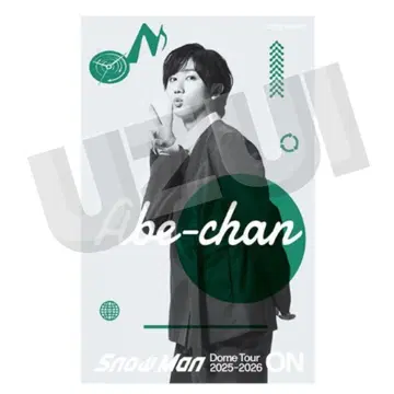 아베 료헤이 SnowMan 돔 투어 NO 미러 스티커 클리어 스티커 세트