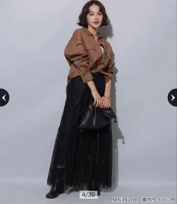 Arpege story 아르페쥬 스토리 전체 레이스 2WAY 스커트