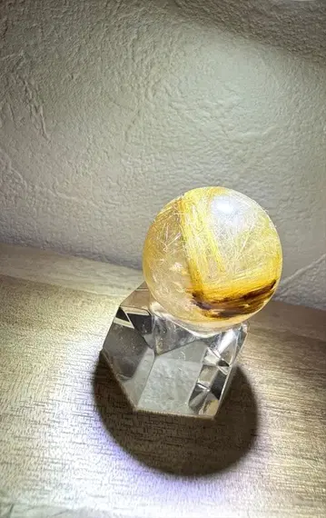 ReZARD 루틸 쿼츠 스피어 25mm 히카루 스톤마켓 구매