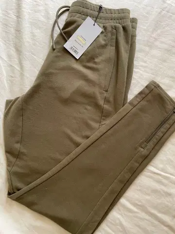 올리브 조거 팬츠 스웨트 팬츠