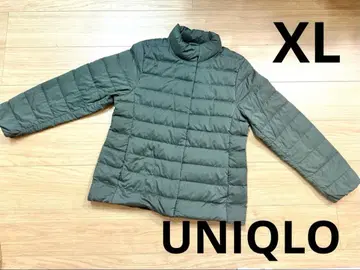 유니클로 울트라 라이트 다운 자켓 나노 디자인 XL 카키 아우터