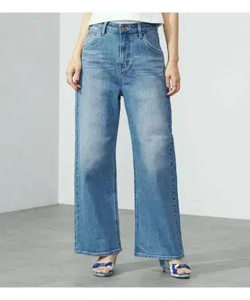 Lee BABE 스트레치/데님 루즈 스트레이트