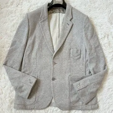 레어/XL 폴스미스 테일러드 자켓 저지 네이비 그레이지