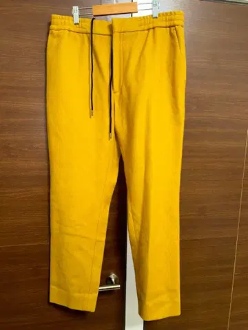 CABaN 이지 울 팬츠 머스타드