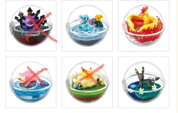 포켓몬 테라리움 컬렉션 4 블래키 파이어 와니노코 3종