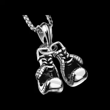 [ AR007 ] 목걸이 남성용 실버 액세서리 여성용 복싱