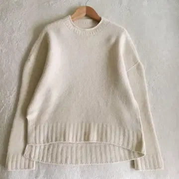 UNITED TOKYO 유나이티드 도쿄 팩트 크루스 슬릿 니트