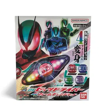 [ 미개봉 새상품 ] 가면라이더 DX 제츠 드라이버 4폼 체인지 세트