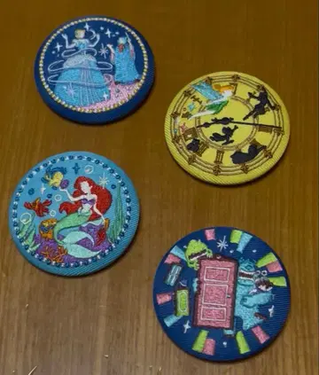 디즈니 자수 캔뱃지