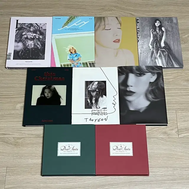 소녀시대 태연 솔로, 태티서 앨범 9장 일괄 아이 와이 마이보이스 썸띵뉴