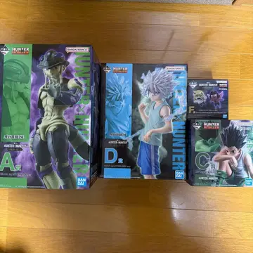 HUNTER x HUNTER 피규어 세트 (미개봉)