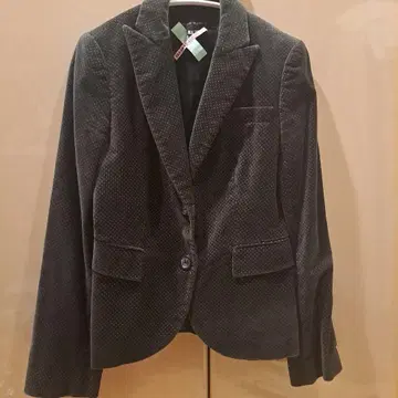 ZARA WOMAN 블랙 도트 무늬 자켓