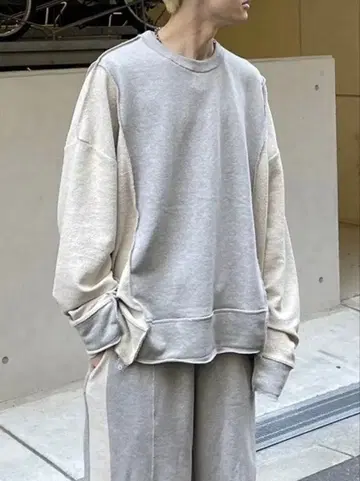 XU 한국 하라주쿠 즉시 완판 reverse design sweat