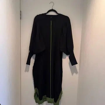 오즈모시스 원피스 니트 원피스 그린 캐주얼 코디