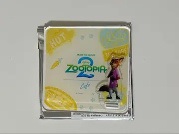 주토피아2 오 마이 카페 닉 아크릴 스탠드 코스터