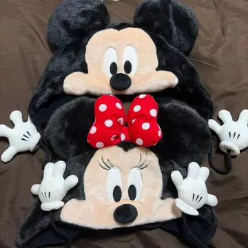 디즈니 팬캡 58cm 미키 미니 2세트