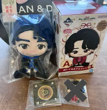 새상품 미세스 그린애플 제일복권 A상 봉제 인형 마스코트 와카이 히로토