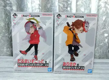 제일복권 CrazyRaccoon 달마이즈갓 아리사카 피규어 세트