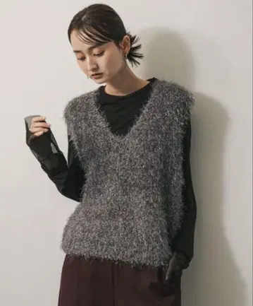 [ 미사용 새상품 ] 니트 베스트 센스 오브 플레이스