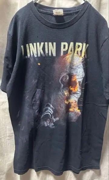 linkin park 티셔츠 블랙 bay island