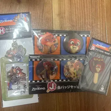 주토피아 닉과 주디 세트