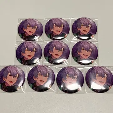 앙스타 오오가미 코가 캔뱃지 10개 에스케이프 맨션