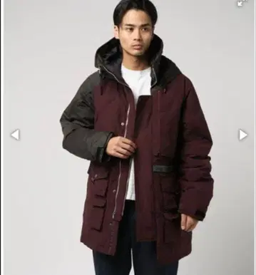 나노 유니버스 스튜디오 세븐 콜라보 다운 자켓