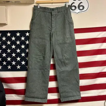 80s Swiss army denim work pants