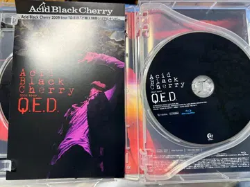 시리얼 코드 부착 Blu-ray AcidBlackCherry Q.E.D.