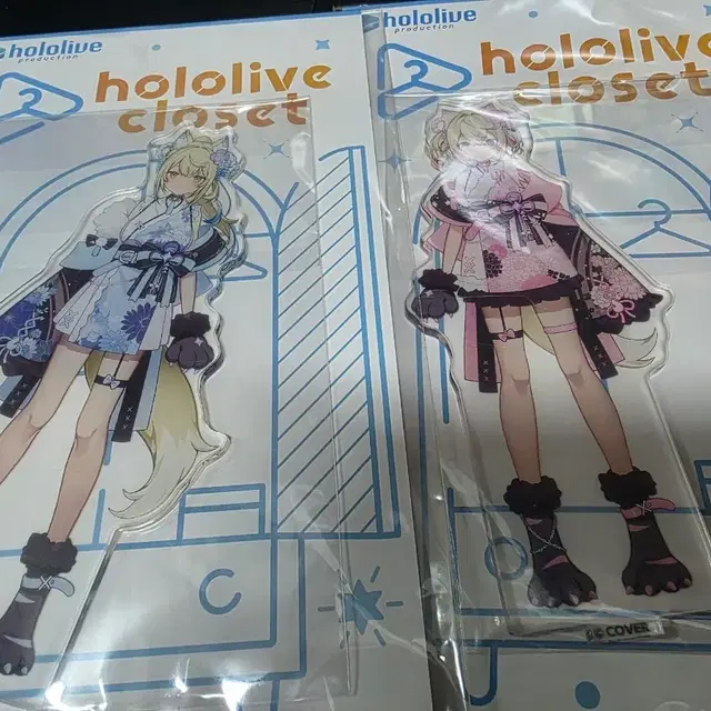 홀로라이브 후와와 모코코 아크릴 스탠드