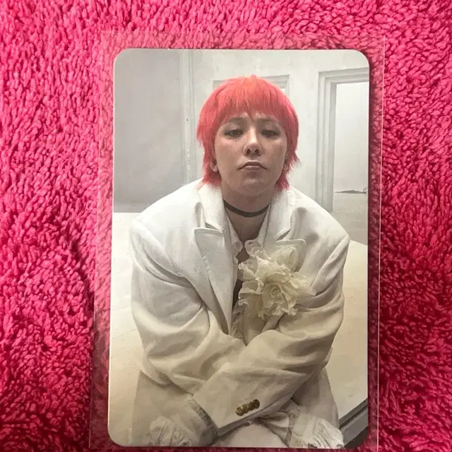 지드래곤 위버멘쉬 화이트앨범 포카