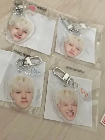 Treasure 존 팬 희로애락 컴프 키링