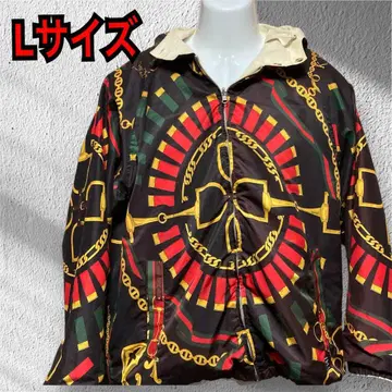 [ CROOKS & CASTLES ] 리버서블 후드 부착 점퍼 L 사이즈