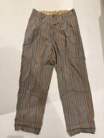 UMA WANG 스트라이프 팬츠