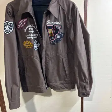 VAN 브라운 점퍼