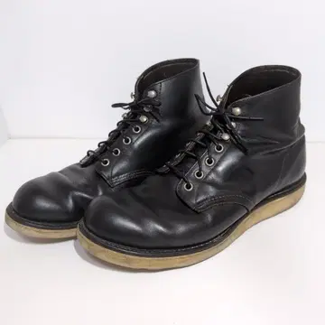 Red Wings/레드윙 블랙 가죽 부츠 개택 27cm