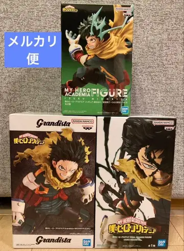 나의 히어로 아카데미아 미도리야 이즈쿠 피규어 3체 세트