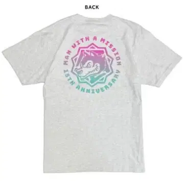 MAN WITH A MISSION 맨위즈 15th 티셔츠 새상품