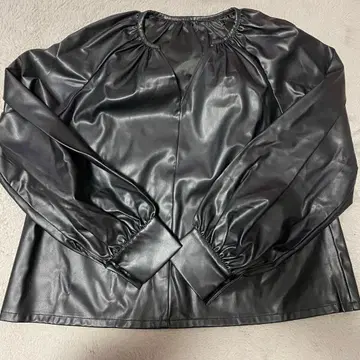 AZULBYMOUSSY 긴팔 가죽 상의