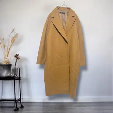 STUNNING LURE 롱 코트 브라운 카멜 계열 아우터