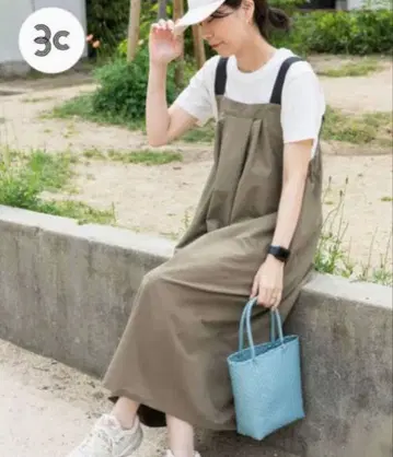 어반 리서치 도어스 add fabrics 워크 점프 스커트