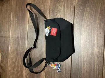 맨해튼 포티지 x 심슨 숄더백 블랙