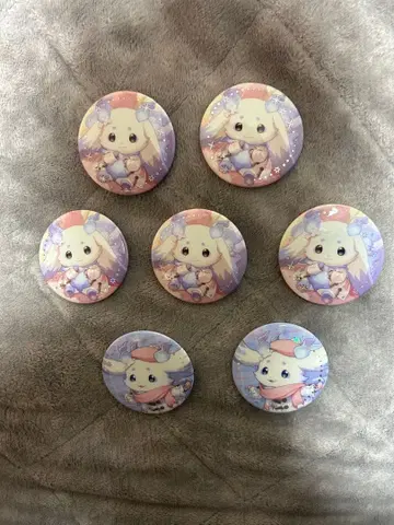 룬룬 윈터 데이트 캔뱃지