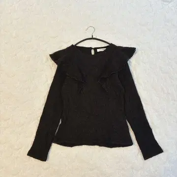 [Style BaBa] 프릴 니트 (F) / K-패션 모노톤 트렌드