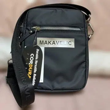 MAKAVELIC 숄더백 블랙 CORDURA