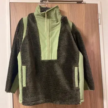 kiira 플리스 자켓 올리브 그린